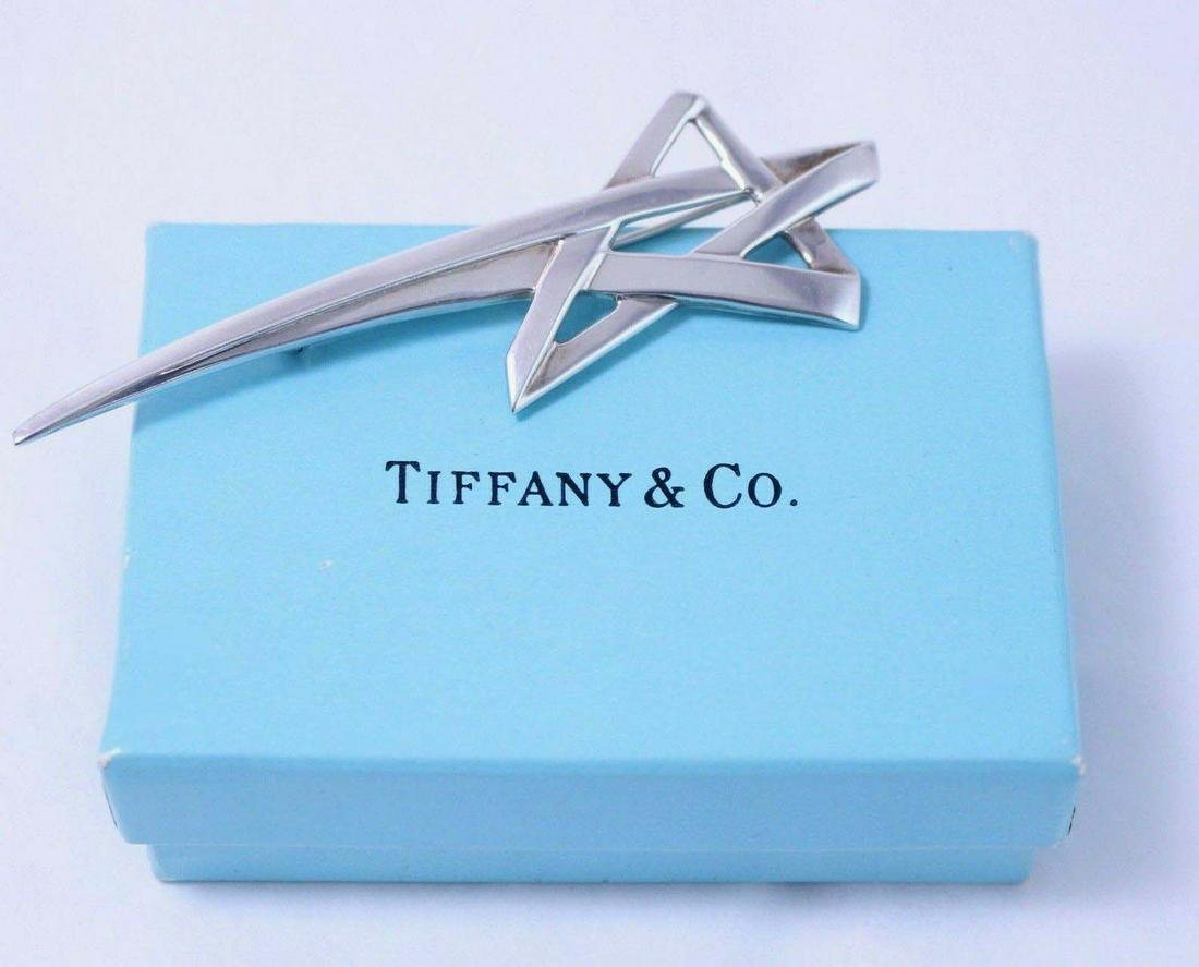 TIFFANY PALOMA PICASSO STERLING SILVER SHOOTING STAR BROOCH    An Outstanding Vintage Tiffany & Co (1 of 5)