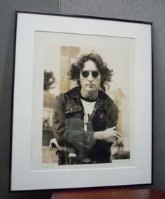 BOB GRUEN 1975 SILVER GELATIN PHOTO JOHN LENNON NYC Bob Gruen (born 1945) ? American photographer