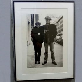 BOB GRUEN SILVER GELATIN PHOTO JOHN LENNON & YOKO ONO Bob Gruen (born 1945) ? American