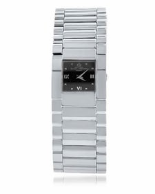 BAUME & MERCIER CATWALK STAINLESS BLACK DIAL BRACELET WATCH An outstanding pre-owned ladies