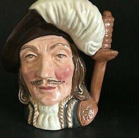ATHOS THREE MUSKETEERS D'6452 ROYAL DOULTON CHARACTER MUG Athos Three Musketeers D'6452 Royal