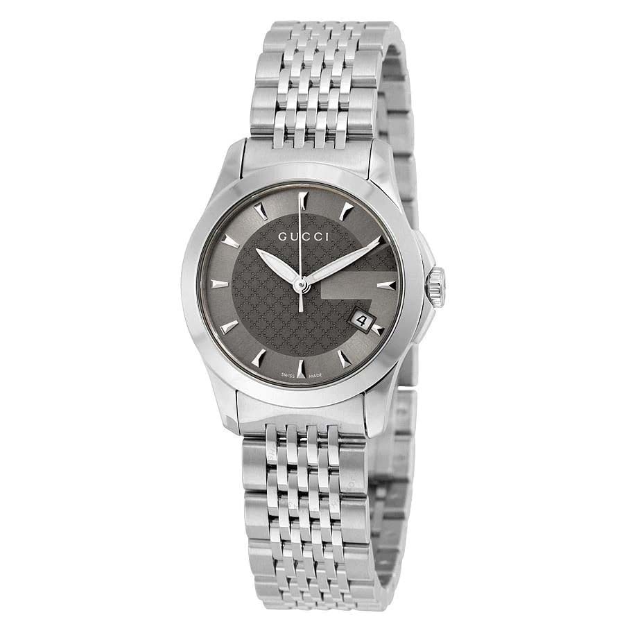 GUCCI 126.5 GRAY DIAL SERIES G-TIMELESS WOMEN'S SWISS WATCH w/ Box Papers    GUCCI Gray Dial Series (1 of 3)