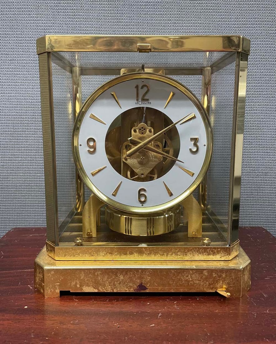 JAEGER LECOULTRE ATMOS MANTLE CLOCK SWITZERLAND Ca. 1965    Jaeger-LeCoultre, Atmos Mantle Clock, (1 of 12)