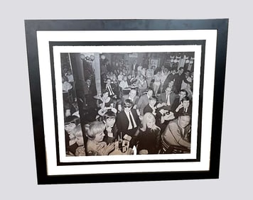 BEATLES VISIT THE PEPPERMINT LOUNGE NYC GLICEE OF MICHAEL OCHS PHOTO   On Archival Paper with a