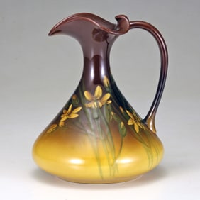 ROOKWOOD STANDARD GLAZE VASE, 1899 BY EDWARD TIMOTHY HURLEY (1869-1950)   AN AMERICAN ART POTTERY