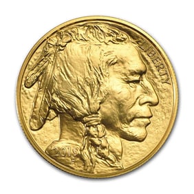 2020 1 OZ AMERICAN GOLD BUFFALO BULLION COIN BACKGROUND: The United States Mint produced its