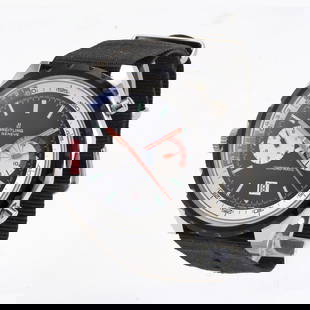 BREITLING CHRONO MATIC REF. 7651 SPORT CHRONOGRAPH MENS WATCH CIRCA 1970 Brand: Breitling Ref:: BREITLING CHRONO MATIC REF. 7651 SPORT CHRONOGRAPH MENS WATCH CIRCA 1970Brand: Breitling Ref: 7651 Model: CHRONO MATIC Serial: 125**** Gender: Men?s Movement: Swiss Automatic 17J Caliber: 11 Crystal T