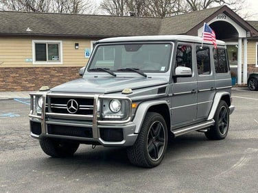GRAY 2017 MERCEDES BENZ G-CLASS G 63 AMG 4MATIC 7G-TRONIC 7-SPEED AUTOMATIC 5.5L V8 BITURBO   Year: