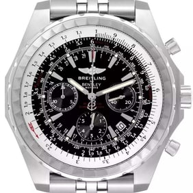 BREITLING BENTLEY MOTORS T BLACK DIAL 49MM CHRONOGRAPH MEN'S WATCH A25363  DETAILS:   Brand: