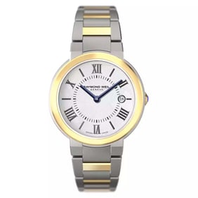 TWO TONE RAYMOND WEIL 5245 JASMINE MENS SWISS QUARTZ WATCH  DETAILS:   - Brand: Raymond Weil  -