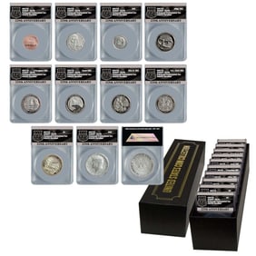 2017-S US MINT 225TH ANNIVERSARY ENHANCED UNCIRCULATED 10-COIN SET CERTIFIED EU70 The 2017-S US