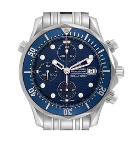 OMEGA SEAMASTER BLUE CHRONOGRAPH STEEL AUTOMATIC MENS WATCH 2599.80.00 - Brand: Omega Model