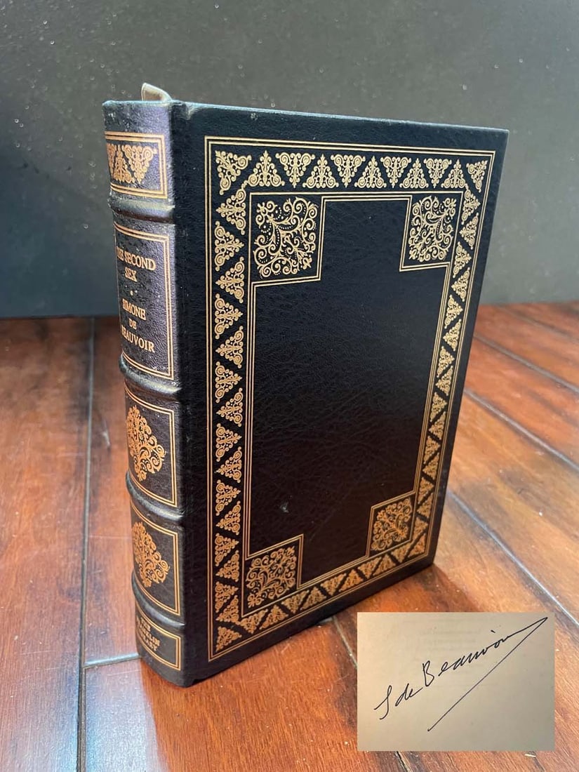 THE SECOND SEX, BEAUVOIR, SIMONE DE, LIMITED EDITION SIGNED BOOK, FRENCH FEMINIST AUTHOR The (1 of 11)