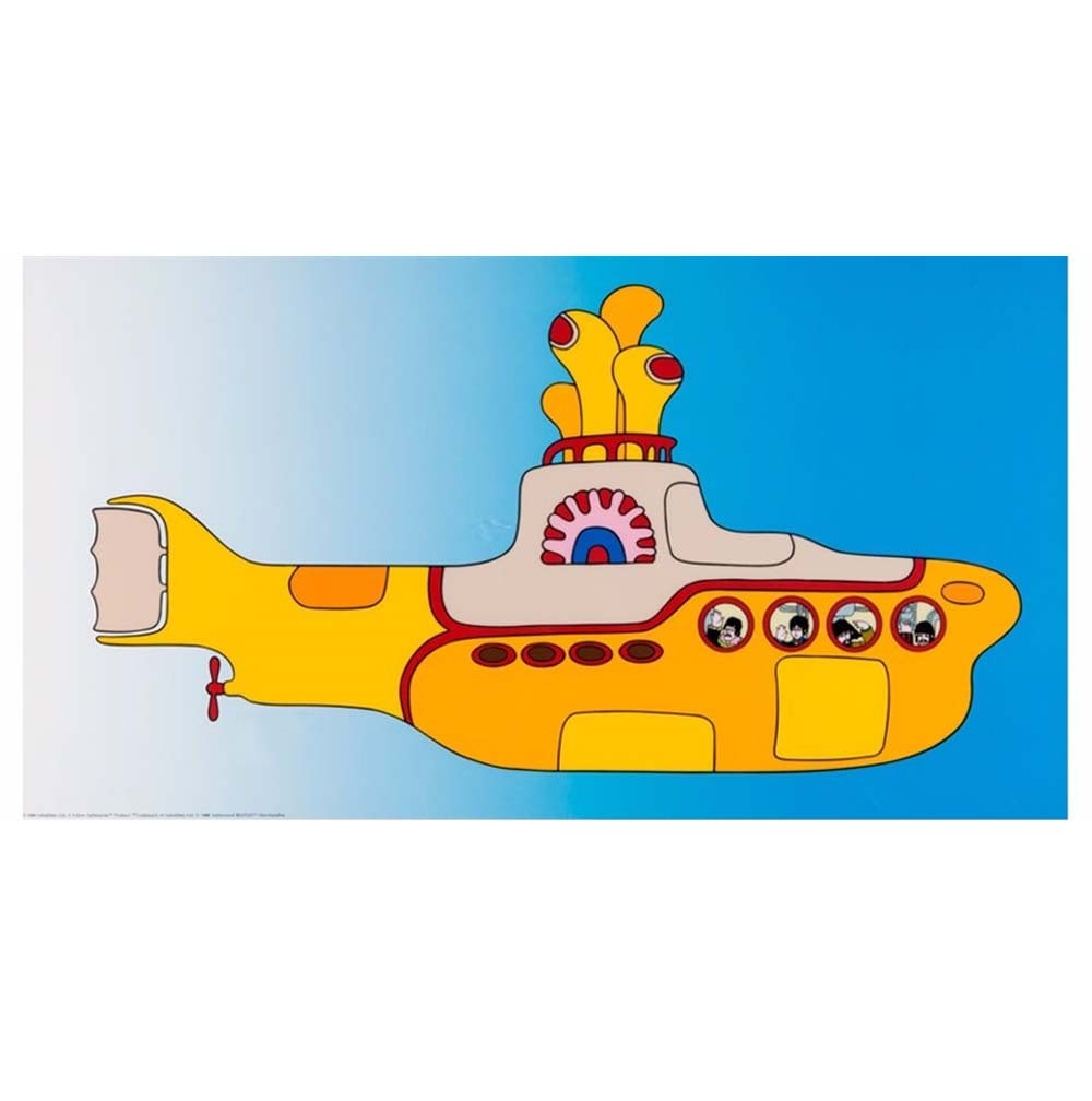 SUBAFILMS LTD. ''YELLOW SUBMARINE 1999'' SERICEL ANIMATION CEL w/ PARK WEST GALLERY COA (UNFRAMED) (1 of 7)
