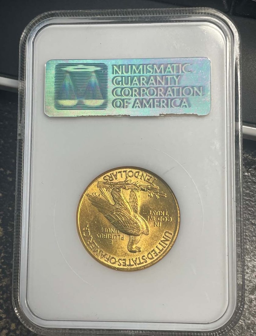1911 $10 INDIAN HEAD GOLD EAGLE NGC MS61 Other Notes: Kotler's Auction Gallery can arrange: 1911 $10 INDIAN HEAD GOLD EAGLE NGC MS61 Other Notes: Kotler's Auction Gallery can arrange shipping for this item.