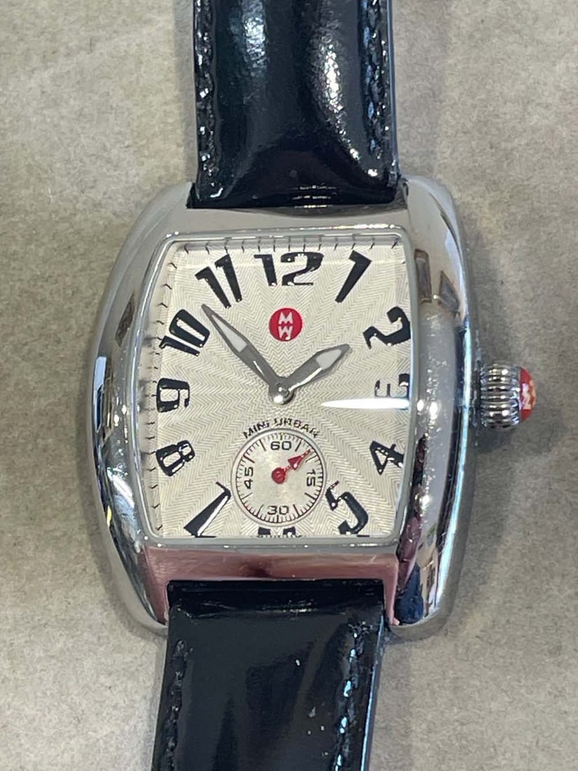 MICHELE MINI URBAN STAINLESS STEEL WOMEN'S WATCH MW02A00 w/ BOX An Outstanding MICHELE Mini Urban (1 of 9)