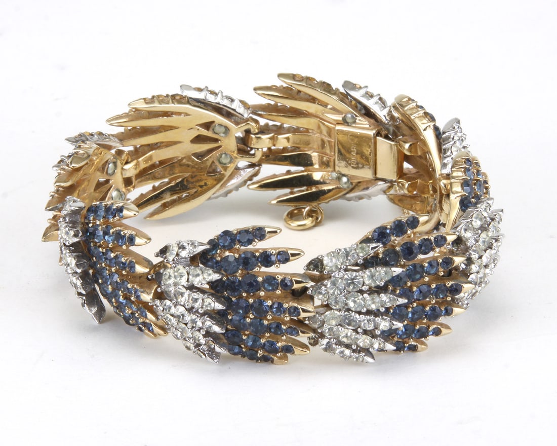 CROWN TRIFARI ALFRED PHILIPPE STARFLIGHT FIREWORKS Ca. 1966 BRACELET Ca. 1966 Crown-Trifari (1 of 14)
