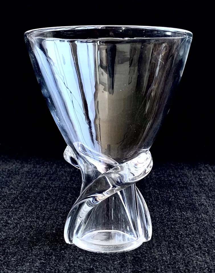 STEUBEN SPIRAL VASE ~ DONALD POLLAR CRYSTAL ART GLASS Steuben Designed by Donald Pollard Spiral (1 of 7)
