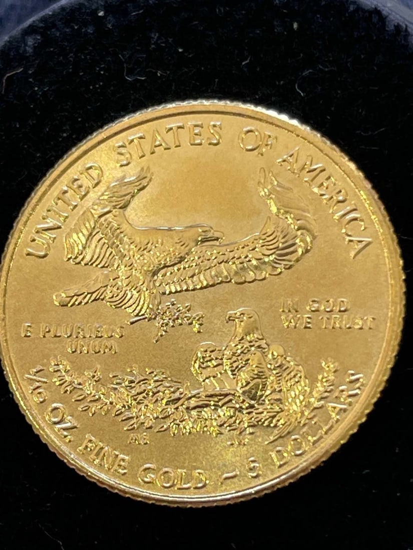 2011 ONE TENTH 1/10 Ozt $5 GOLD EAGLE US MINT BULLION COIN One Tenth 1/10 ozt Gold Eagle, comes (1 of 6)