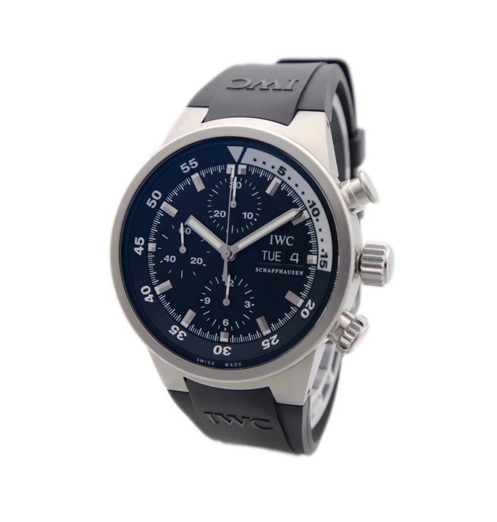 Pre-Owned IWC SCHAFFHAUSEN IW371928 AQUATIMER AUTOMATIC CHRONOGRAPH, Day-Date DETAILS: Brand: IWC (1 of 3)