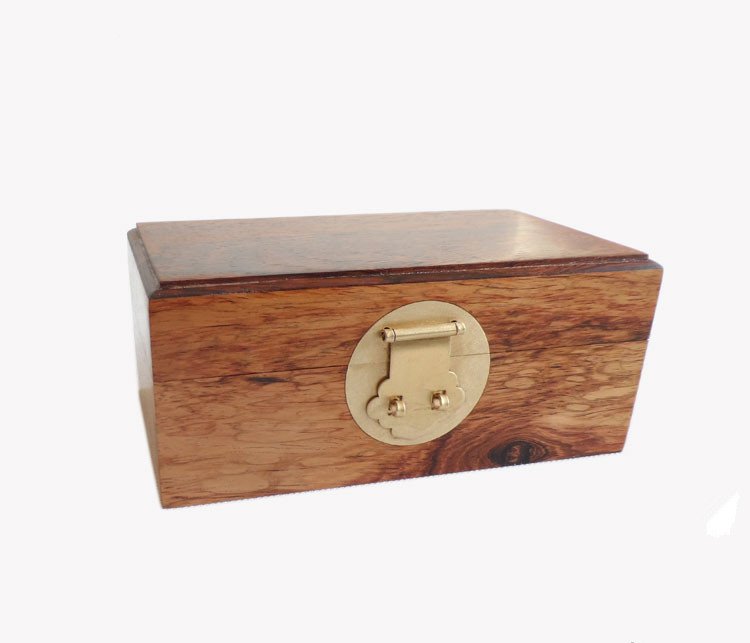 Rare Chinese Huanghuali Wood Scholar Box (1 of 5)