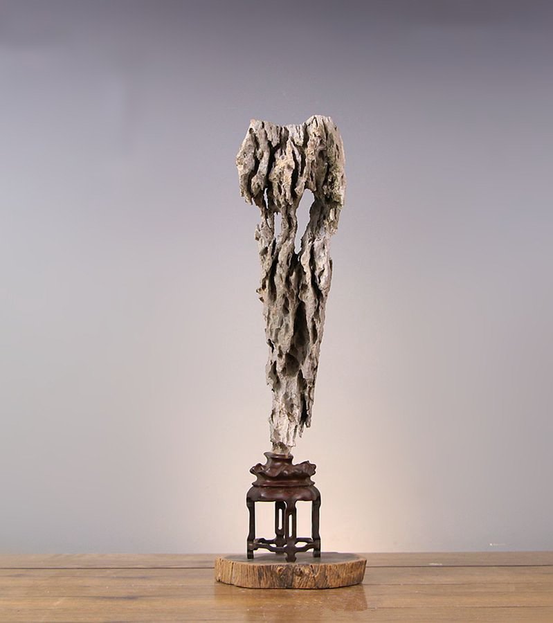 Antique Chinese Natural Scholar Yingde Rock Stone (1 of 5)