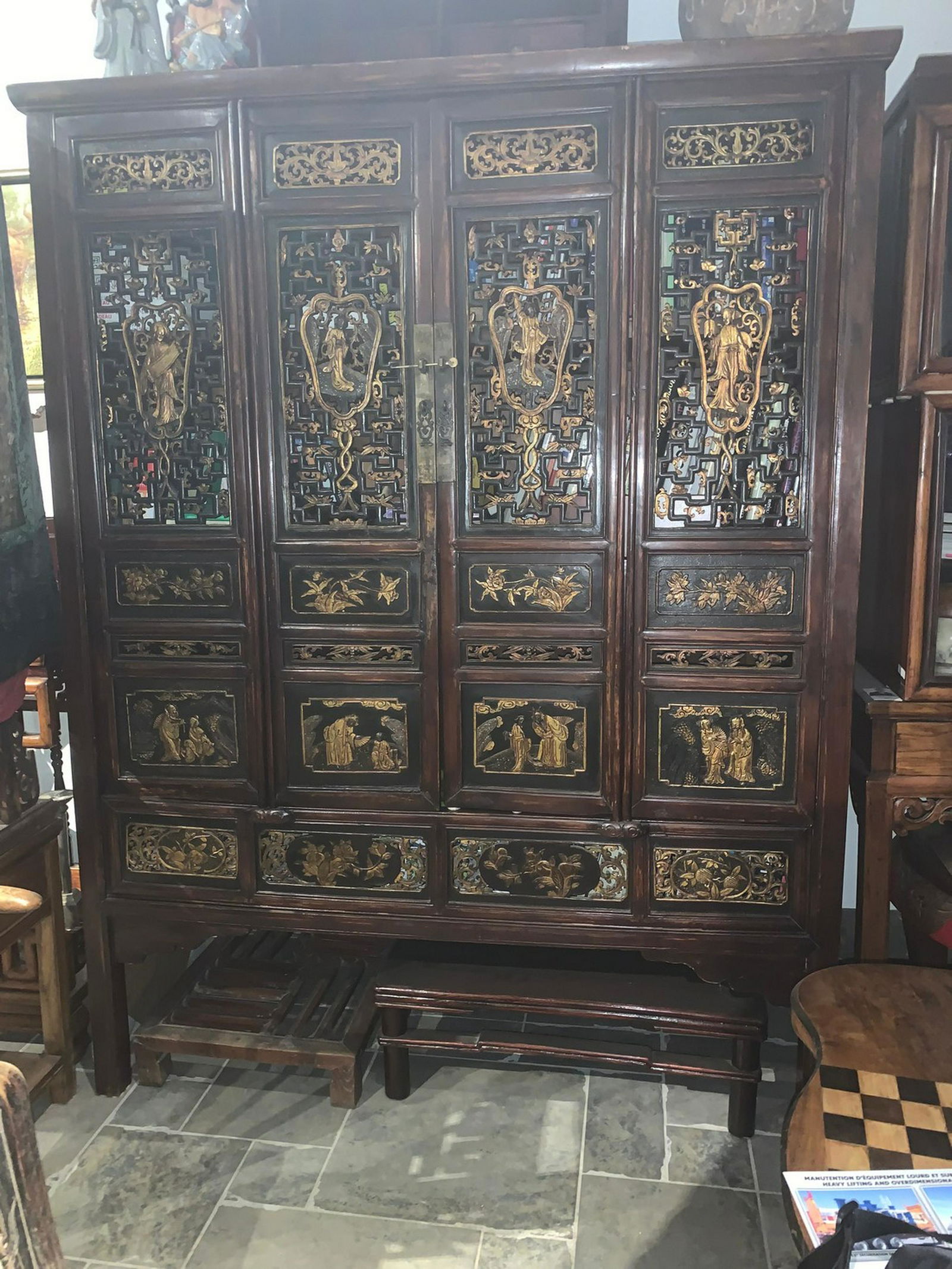 chinese wardrobe / cabinet (1 of 2)