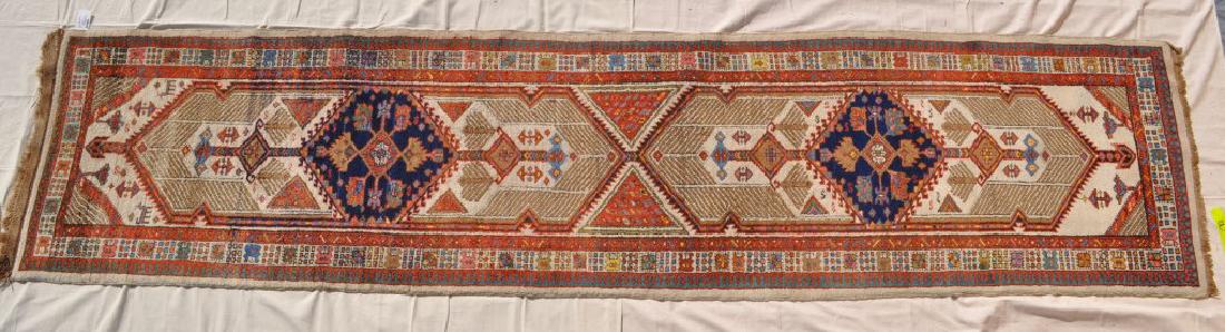 Tribal Persian Serab Runner Rug, 177x40": Original Tag $3950, Shipping available on this item. Control #8