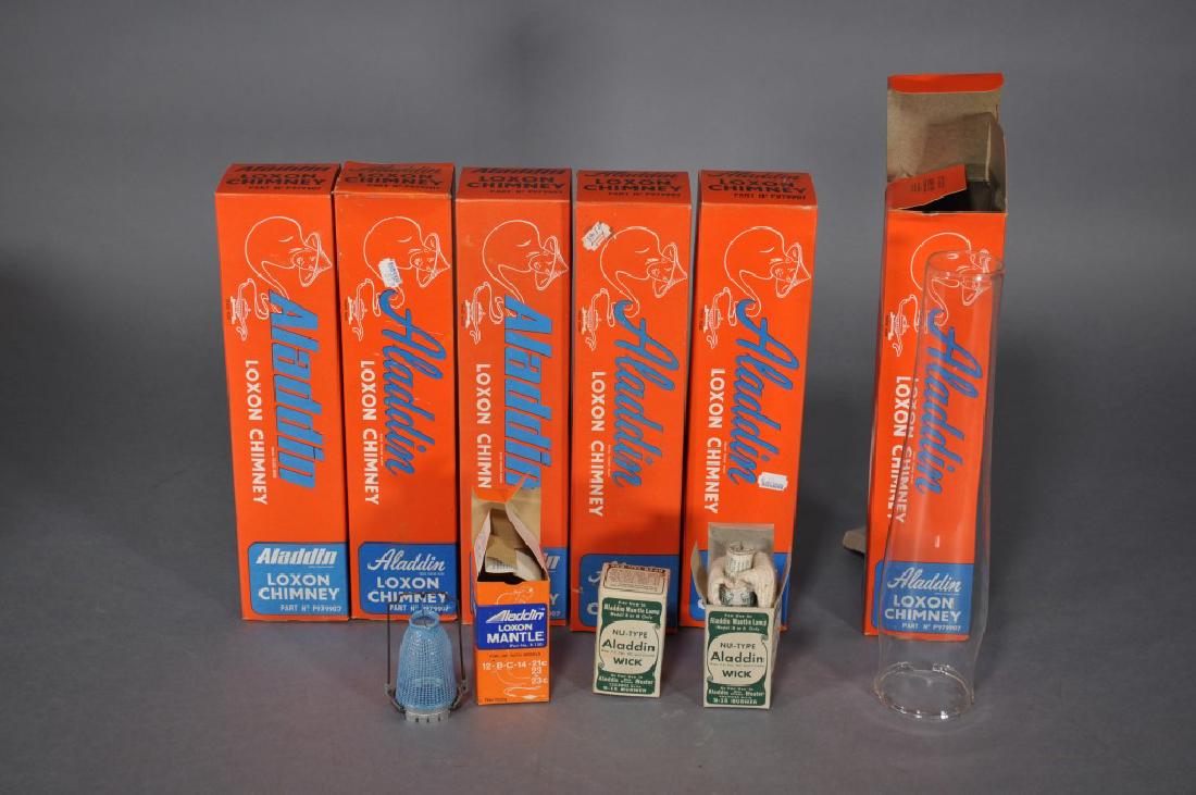 Aladdin Lamp Parts, 6 Loxon Chimneys 2 5/8x13": P979907, Mantles And Wicks.