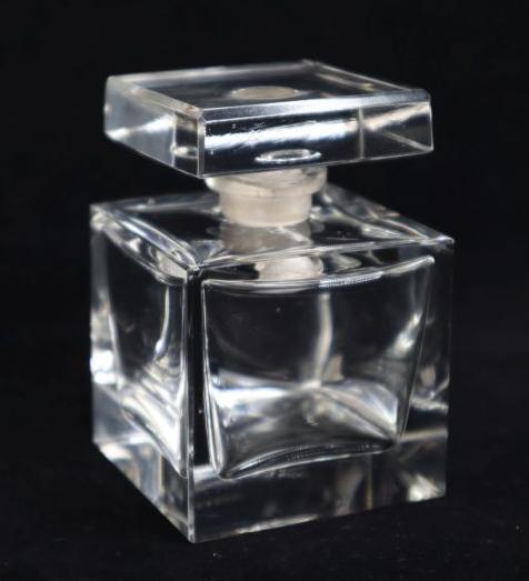 Vintage Crystal Perfume Bottle, 3"H (1 of 6)