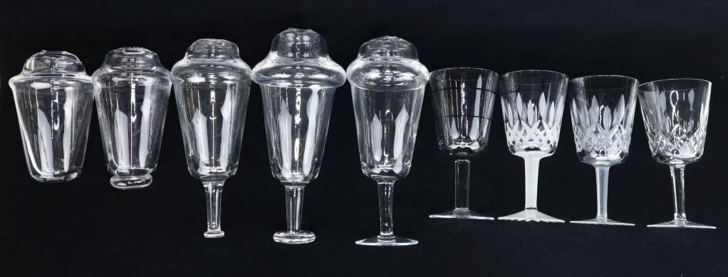 Rare Waterford Crystal Progression Set, Nine Separate Pieces Showing The Different Stages Of The (1 of 9)