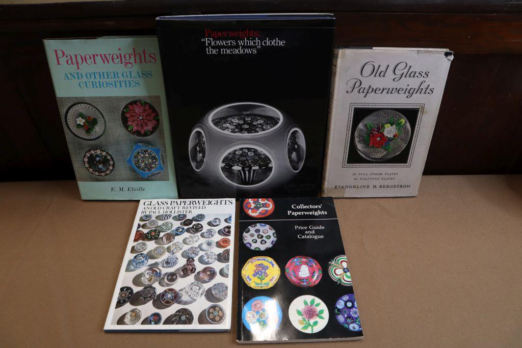Collector Reference Books- Paperweights And Other Glass Curiosities By E.M. Elrille, Paperweights (1 of 10)