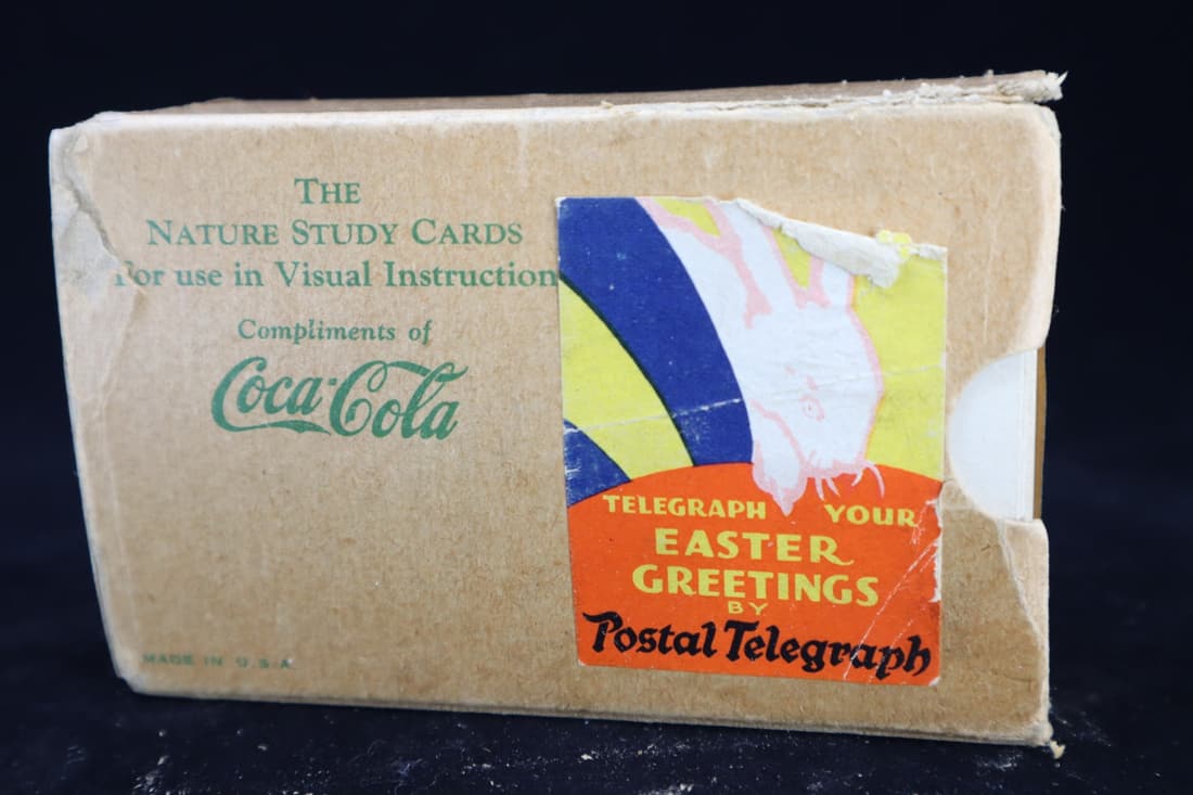 1930'S THE NATURE STUDY CARDS FOR USE IN VISUAL INSTRUCTION COMPLIMENTS OF COCA COLA, MADE IN USA, (1 of 9)