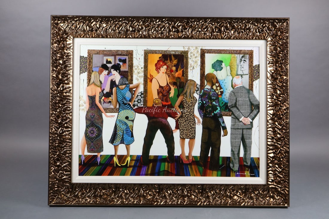 MARCUS GLEN GICLEE ON CANVAS EMBELLISHED, 30-1/4X38-1/2" (1 of 15)