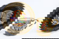 EXTREMELY RARE WEDGWOOD FAIRYLAND LUSTRE NIZAMI COFFEE SET Z5502