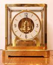 ATMOS LE COULTRE PERPETUAL MOTION CLOCK, 8.25X6.25X9.25"H, WITH PAMPHLET