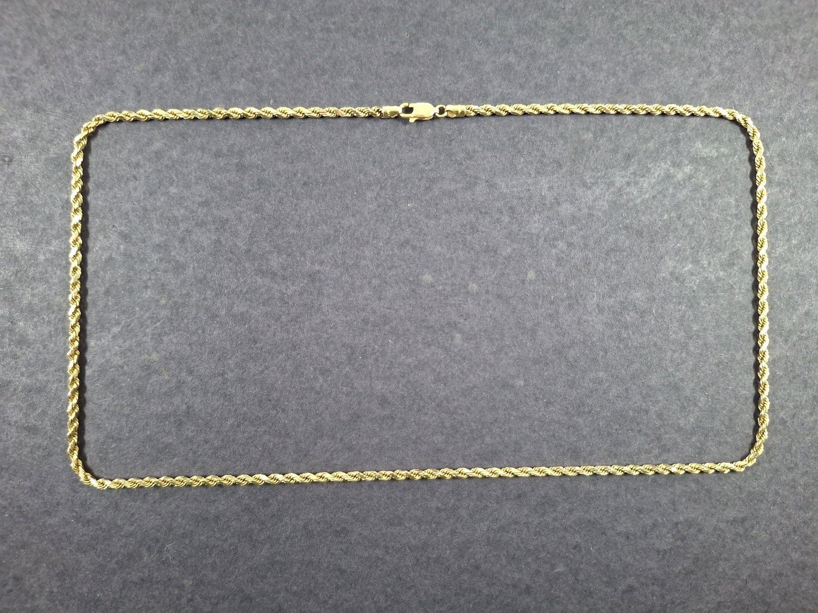GOLD ROPE CHAIN, 14K, 13.64 G, 20", AURAFIN: DESCRIPTION: GOLD ROPE CHAIN, 14K, 13.64 G, 20", AURAFIN. CONDITION: Please See Photos For Condition. Condition Is Commensurate With Age And Use. We Aim To Take Additional Photos Of Any Noticeable Dam