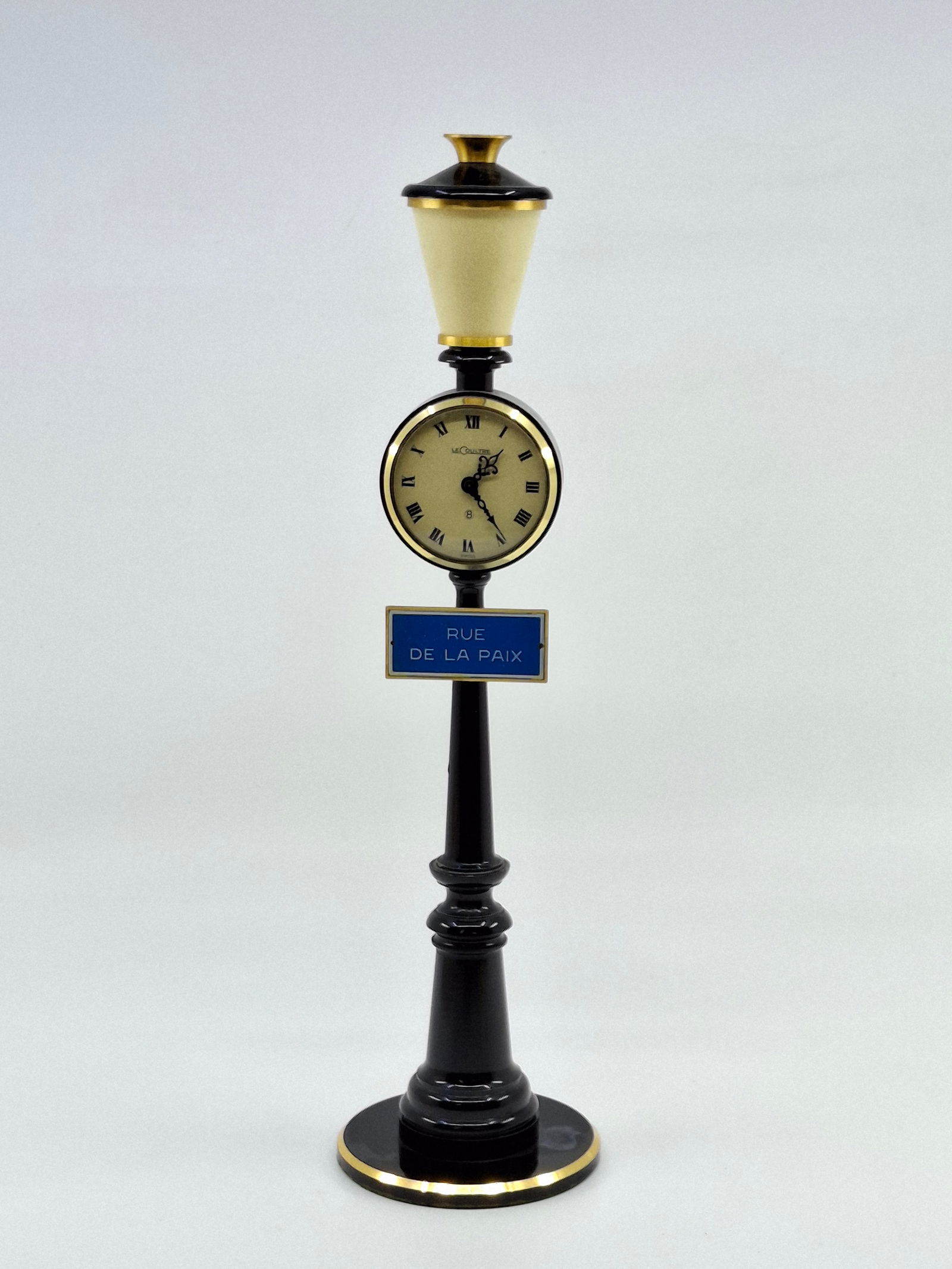 JAEGER LE COULTRE LAMP POST CLOCK, RUE DE LA PAIX, 11.25". (1 of 6)