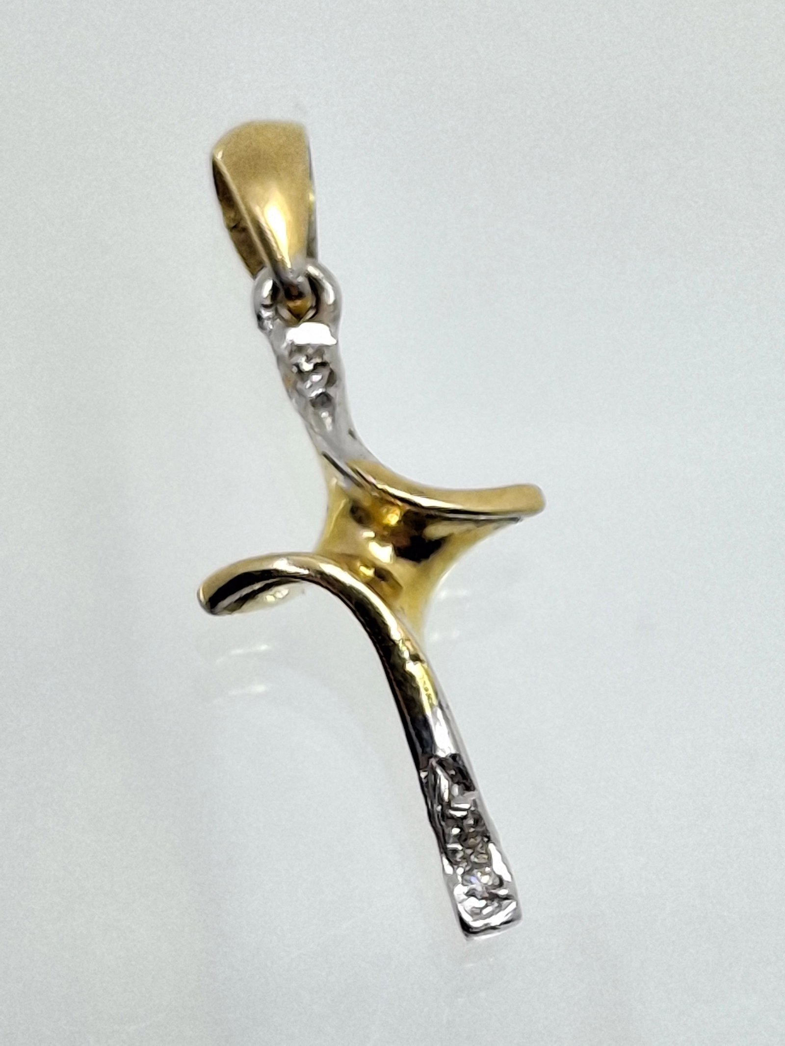 MINIATURE GOLD CROSS CHARM, 14K 1.07 G 1/2": DESCRIPTION: MINIATURE GOLD CROSS CHARM, 14K 1.07 G 1/2". CONDITION: Please See Photos For Condition. Condition Is Commensurate With Age And Use. We Aim To Take Additional Photos Of Any Noticeable Dam