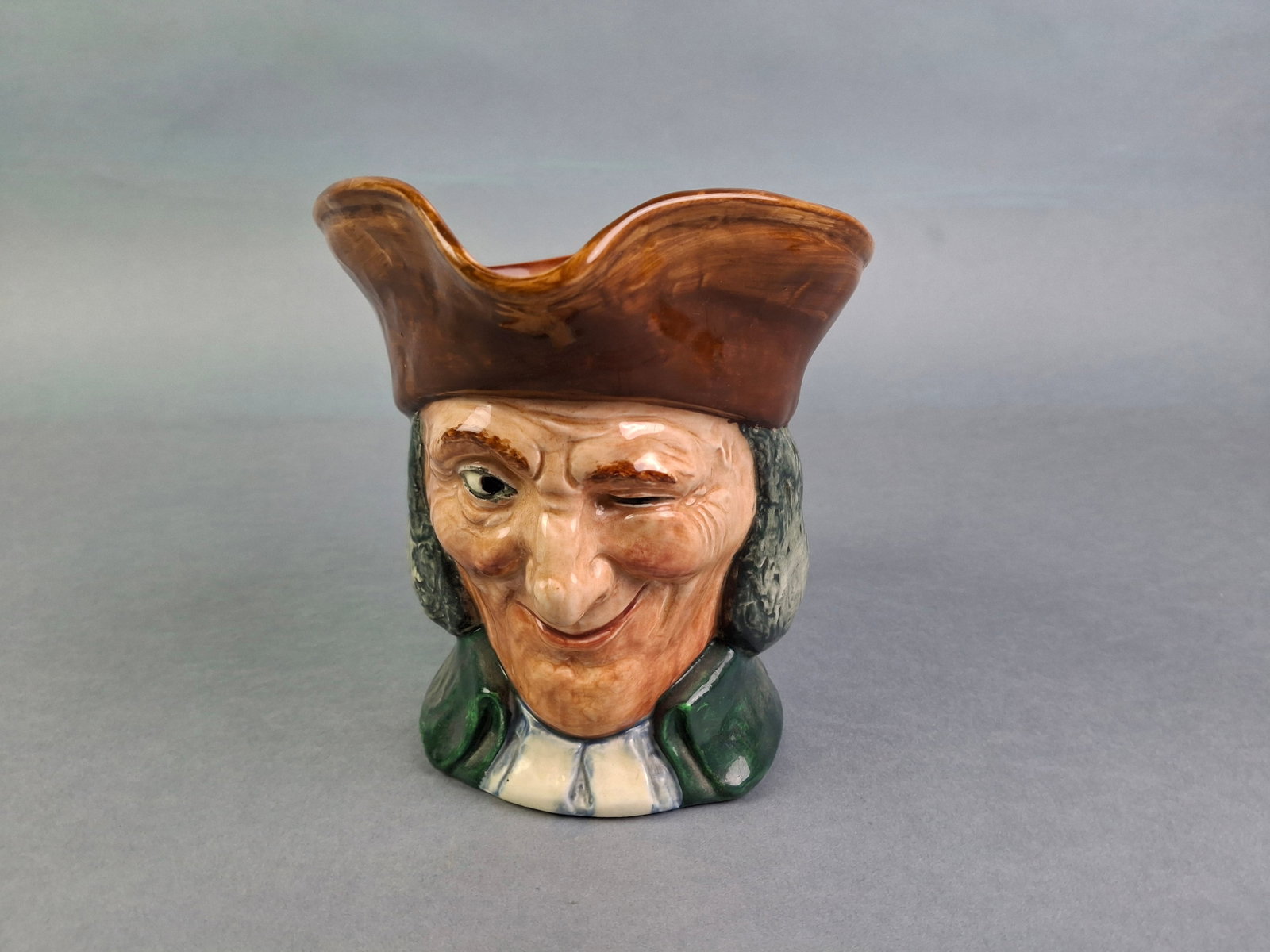 ROYAL DOULTON CHARACTER JUG, VICAR OF BRAY, 6-1/2": ROYAL DOULTON CHARACTER JUG, VICAR OF BRAY, 6-1/2"