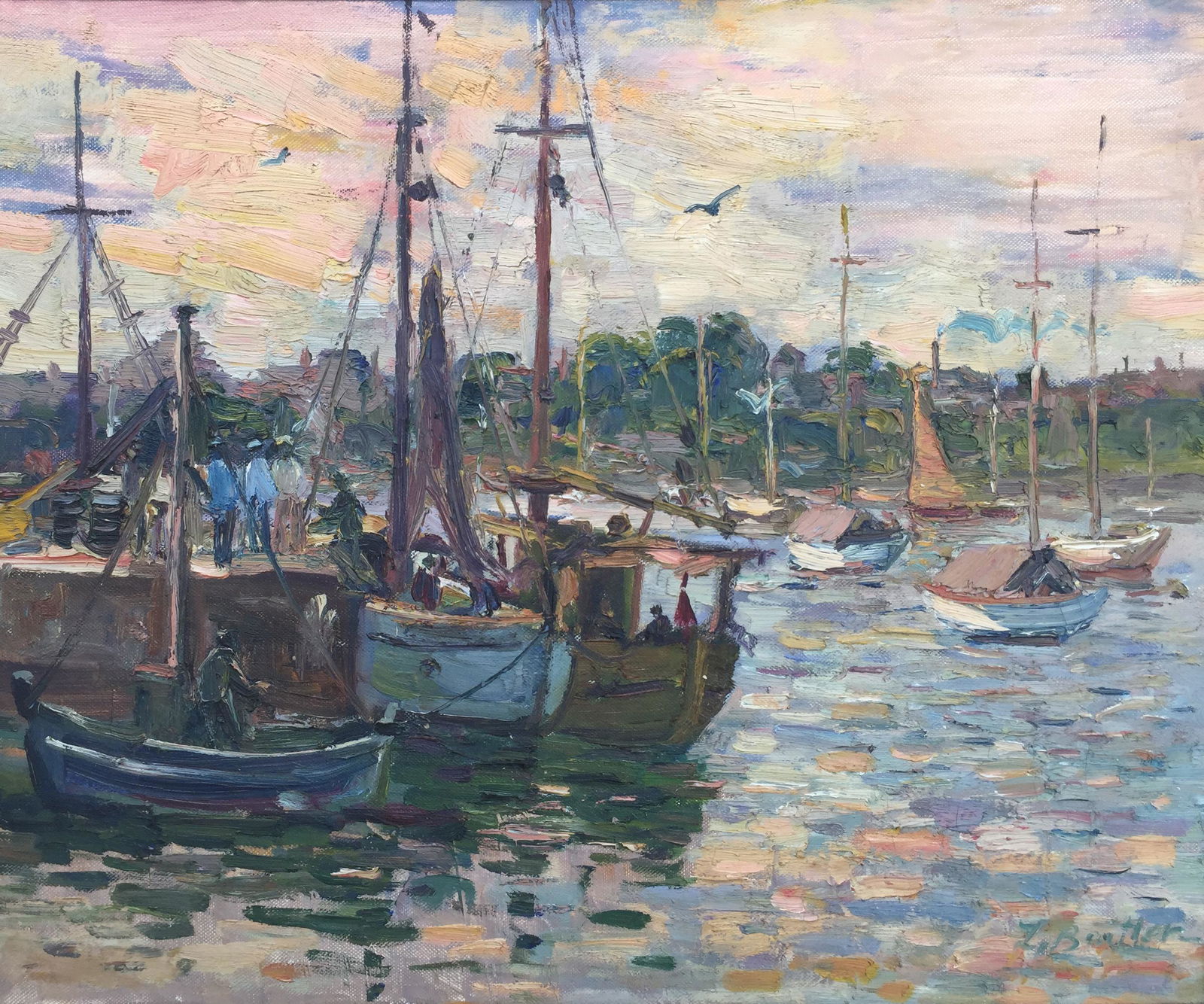 Oil on canvas. BAITLER, Zoma . (1 of 1)