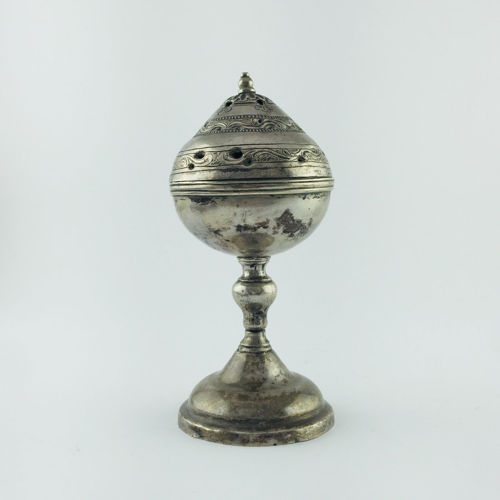 Hispano-American silver incense burner (1 of 1)