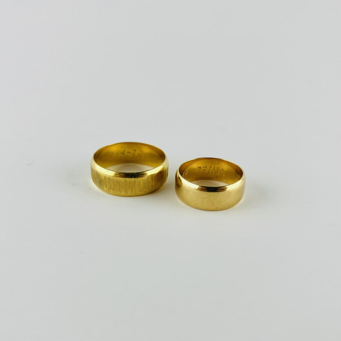 Two 18 K gold rings (1 of 1)