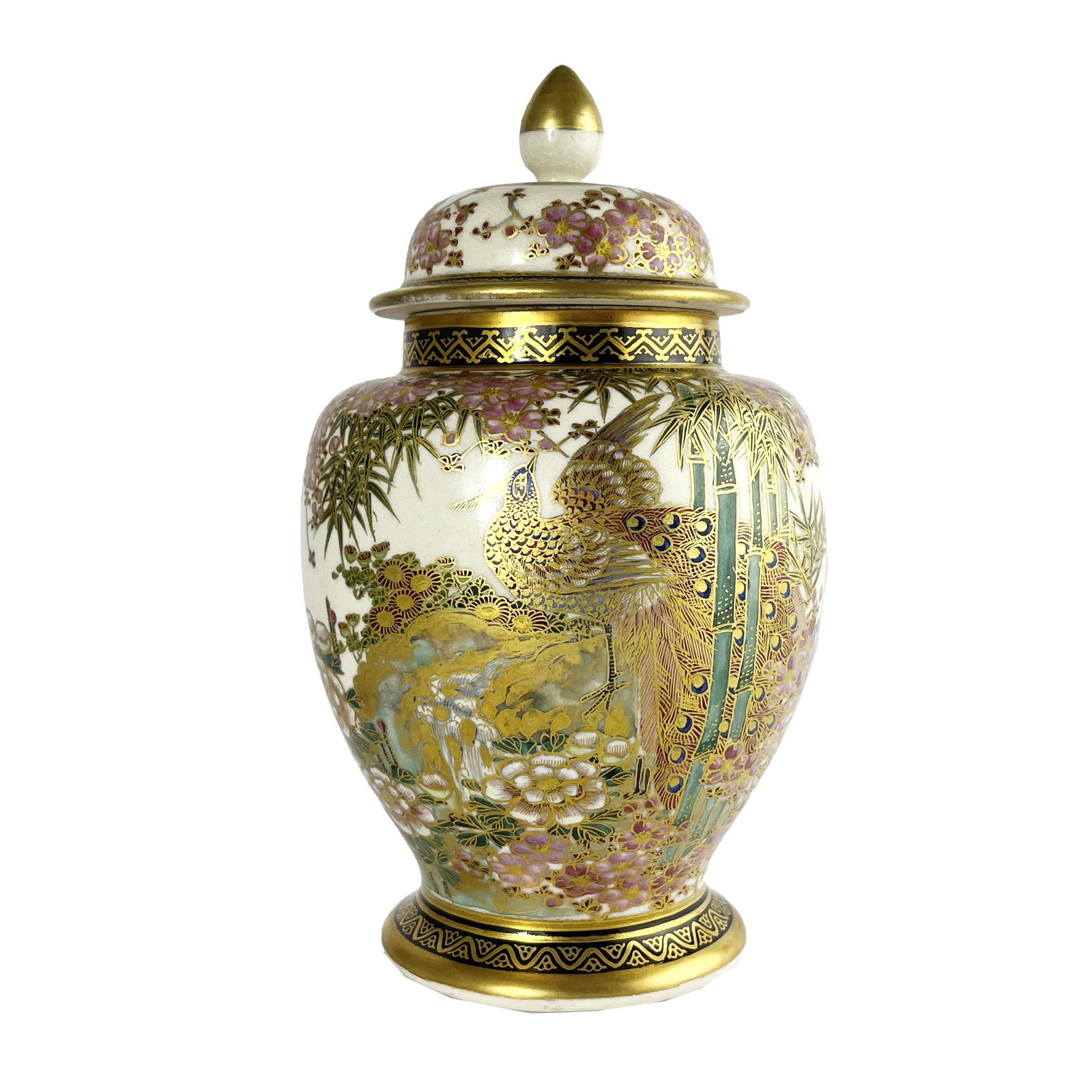 Satsuma japanese potiche (1 of 4)