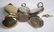 A Victorian silver fob watch, Tissot gilt metal hunter - 3