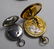 A Victorian engraved silver fob-watch and an Elgin gilt - 3