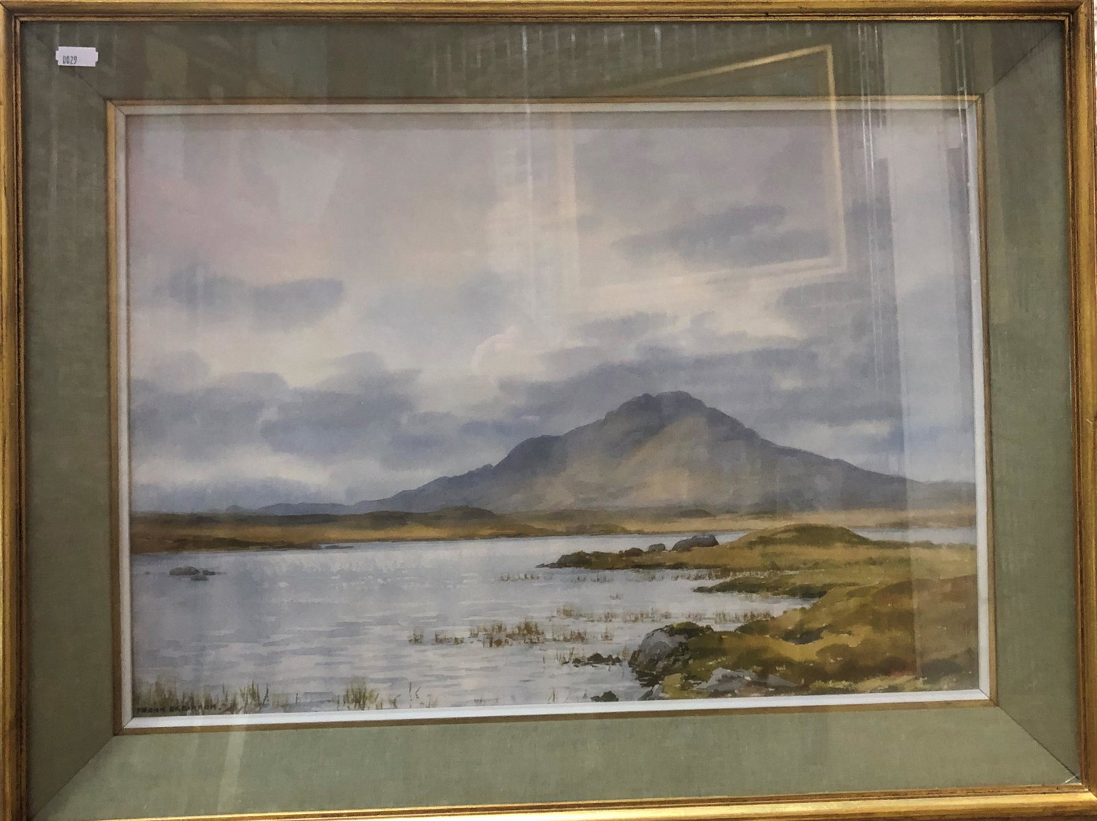 Frank Egginton (1908-90): Frank Egginton (1908-90) - Cashel Hill, Connemara', watercolour, signed lower left, 37 x 50 cm ARR may be applicable