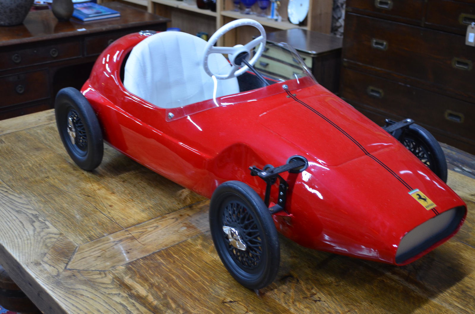 ferrari pedal car