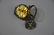 A French white metal brooch-watch and other watches - 6