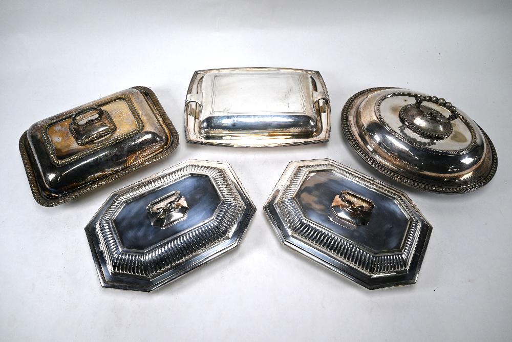 Five EP entrÃ©e dishes and covers (1 of 4)